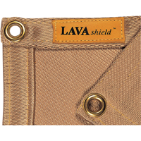 18-Oz. Silica Lavashield Welding Blanket, 3' W x 3' L, Rated Up To 1472°F(800°C) Meunier Outillage Industriel