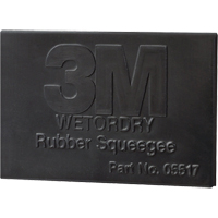 Wetordry™ Rubber Squeegee, 3", Rubber NT988 | Meunier Outillage Industriel