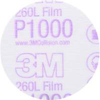 Gold Hookit Disc, 3" Dia., P1000 Grit, Aluminum Oxide, C-Weight Meunier Outillage Industriel