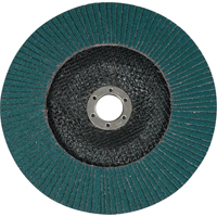 Flap Wheels - 577F Flap Discs, 4-1/2" x 7/8", Type 29, 36 Grit, Zirconium Meunier Outillage Industriel