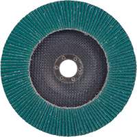 Flap Disc 577F, 7" x 5/8"-11, Type 27, 36 Grit, Zirconia Alumina Meunier Outillage Industriel