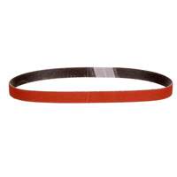 Courroie en toile, 1/2" la x 18" lo, C&eacute;ramique, Grain 80 Meunier Outillage Industriel