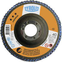 Flap Disc, 4-1/2" x 7/8", Type 29, 40 Grit, Ceramic Meunier Outillage Industriel