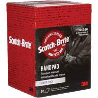 Scotch-Brite 7447 Hand Pads, Aluminum Oxide, 9" x 6", Very Fine Grit Meunier Outillage Industriel