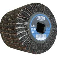 Pro-Line Surface Conditioning Drum, 4" Dia. x 4" W, 3/4" Arbor, 80 Grit, Aluminum Oxide Meunier Outillage Industriel