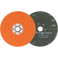 Coolcut XX Sanding Disc, 5" Dia., 36 Grit, Ceramic Meunier Outillage Industriel