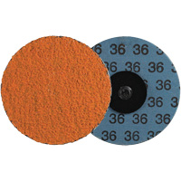 Twist Coolcut XX Sanding Disc, 2" Dia., 36 Grit, Ceramic Meunier Outillage Industriel