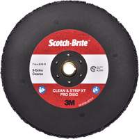Scotch-Brite Clean & Strip XT Pro Disc, 7" Dia., Extra Coarse Grit, Silicon Carbide Meunier Outillage Industriel