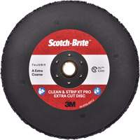Scotch-Brite Clean & Strip XT Pro Extra Cut Disc, 7" Dia., Extra Coarse Grit, Aluminum Oxide Meunier Outillage Industriel