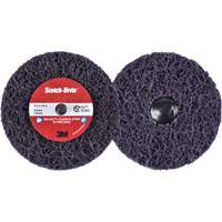 Scotch-Brite Roloc+ Clean & Strip XT Pro Disc, 4" Dia., Extra Coarse Grit, Silicon Carbide Meunier Outillage Industriel