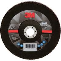 769F Quick Change Flap Disc, 7" x 7/8", Type 29, 40+ Grit, Aluminum Oxide/Ceramic Meunier Outillage Industriel
