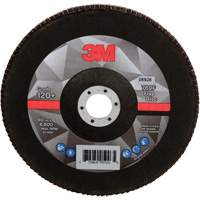 769F Quick Change Flap Disc, 7" x 7/8", Type 27, 120+ Grit, Aluminum Oxide/Ceramic Meunier Outillage Industriel