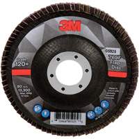 769F Quick Change Flap Disc, 4-1/2" x 7/8", Type 29, 120+ Grit, Ceramic Meunier Outillage Industriel