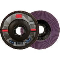 769F Quick Change Flap Disc, 4-1/2" x 7/8", Type 27, 80+ Grit, Ceramic Meunier Outillage Industriel