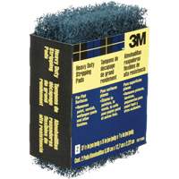 Heavy-Duty Stripping Pads, Aluminum Oxide, 3-1/2" x 5", Coarse Grit Meunier Outillage Industriel