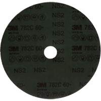 Disque en fibre 782C, C&eacute;ramique, 60+, 7" Dia x 7/8" Arbre Meunier Outillage Industriel