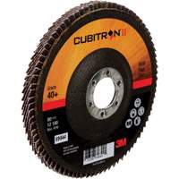 Cubitron II 969F Flap Disc, 5" x 7/8", Type 27, 40+ Grit, Ceramic Meunier Outillage Industriel