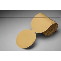 Stikit Gold Paper Disc Roll, 6" Dia., P150 Grit, Aluminum Oxide Meunier Outillage Industriel