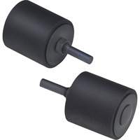 1-1/2" x 1-1/2" x 1/4" Rubber Cushion Polishing Wheel 45131 Meunier Outillage Industriel