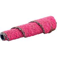 Rouleaux de cartouches en spirale pleine conique R928, 80 Grain, 3/8" dia., C&eacute;ramique d'alumine, 1-1/2" lo, 1/8" Dimension de l'arbre Meunier Outillage Industriel