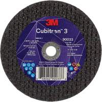 Cubitron 3 Cut-Off Wheel, 4" x 0.035", 3/8" Arbor, Type T1, Ceramic, 21000 RPM Meunier Outillage Industriel