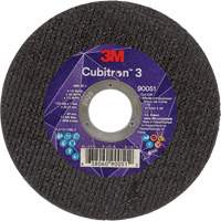 Cubitron 3 Cut-Off Wheel, 4-1/2" x 0.04", 7/8" Arbor, Type T1, Ceramic, 13300 RPM Meunier Outillage Industriel