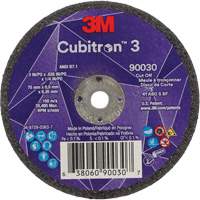 Cubitron 3 Cut-Off Wheel, 3" x 0.035", 1/4" Arbor, Type T1, Ceramic, 21000 RPM Meunier Outillage Industriel
