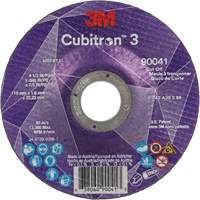 Cubitron 3 Cut-Off Wheel, 4-1/2" x 0.045", 7/8" Arbor, Type T27, Ceramic, 13300 RPM Meunier Outillage Industriel