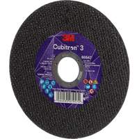 Cubitron 3 Cutting Disc, 5" x 9/32", 3/8" Arbor, Type 41 Meunier Outillage Industriel