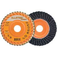 ALLSTEEL™ Turbo Flap Disc, 4-1/2" x 5/8"-11, 40 Grit, Zirconia Alumina NY571 | Meunier Outillage Industriel