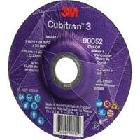 Cubitron 3 Cut-Off Wheel, 5" x 0.04", 7/8" Arbor, Type 27, Ceramic, 60 RPM Meunier Outillage Industriel