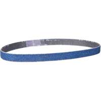Courroie pour ponceuse BlueFire, 3/8" la x 13" lo, Alumine de zirconium, Grain 60 Meunier Outillage Industriel