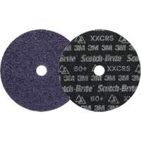 Disque de conditionnement des surfaces de pr&eacute;cision Scotch-Brite, HD-DH, 7" dia., Grain Tr&egrave;s grossier, C&eacute;ramique Meunier Outillage Industriel