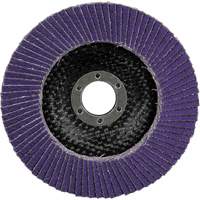 Cubitron 3 Flat Flap Disc 1169F, 4-1/2" x 7/8", Type T27, 40+ Grit, Ceramic Meunier Outillage Industriel