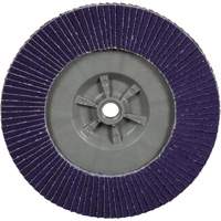 Cubitron 3 Conical  Flap Disc with Quick Change 1169F, 7" x 5/8"-11, Type T29, 40+ Grit, Ceramic Meunier Outillage Industriel