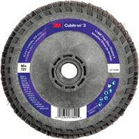 Cubitron 3 Flat Flap Disc with Quick Change 1169F, 4-1/2" x 5/8"-11, Type T27, 60+ Grit, Ceramic Meunier Outillage Industriel