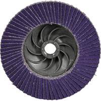 Cubitron 3 Flat Flap Disc with Quick Change 1169F, 4-1/2" x 5/8"-11, Type T27, 60+ Grit, Ceramic Meunier Outillage Industriel