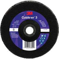Cubitron 3 Flat Flap Disc 1169F, 7" x 7/8", Type T27, 40+ Grit, Ceramic Meunier Outillage Industriel