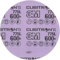 Cubitron II Hookit Film Disc, 5" Dia., 600+ Grit, Ceramic, 3 mil Meunier Outillage Industriel