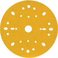 Hookit Gold Abrasive Disc, 6" Dia., 180 Grit, Aluminum Oxide, C-Weight Meunier Outillage Industriel