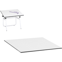 Table Top for Vista Adjustable Drawing Table, 48" W x 3/4" H, White OA910 | Meunier Outillage Industriel
