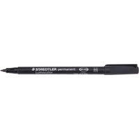 Lumocolor&reg; Permanent Marker, Medium, Black Meunier Outillage Industriel