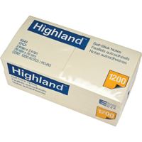Highland™ Note Message Pads OC140 | Meunier Outillage Industriel