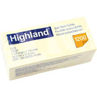 Highland™ Note Message Pads OC141 | Meunier Outillage Industriel