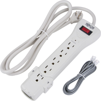 Protect-It Surge Suppressors, 7 Outlets, 1080 J, 1800 W, 6' Cord OD809 | Meunier Outillage Industriel