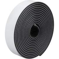 Dual Lock Reclosable Fastener, Self-Mating, 50 yds x 1/2", Adhesive, Black Meunier Outillage Industriel