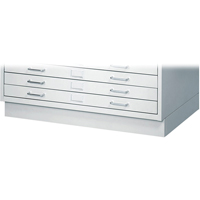 Closed Base for Facil™ Flat File Cabinets OJ916 | Meunier Outillage Industriel