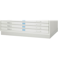 Closed Base for Facil™ Flat File Cabinets OJ919 | Meunier Outillage Industriel