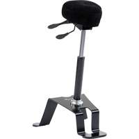 TA 180™ Ergonomic Sit/Stand Welding Chair, Sit/Stand, Adjustable, Fabric Seat, Black/Grey OP276 | Meunier Outillage Industriel