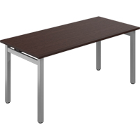 Ionic Desk Tables, 60" L x 30" W x 29" H, Dark Brown OP329 | Meunier Outillage Industriel